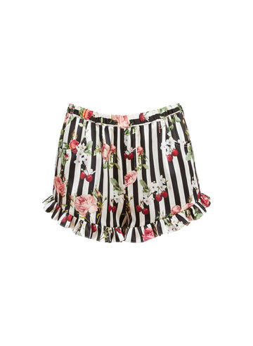 Cherry rose - Cherry Rose Ruffle Short | Fleur du Mal - DEMO