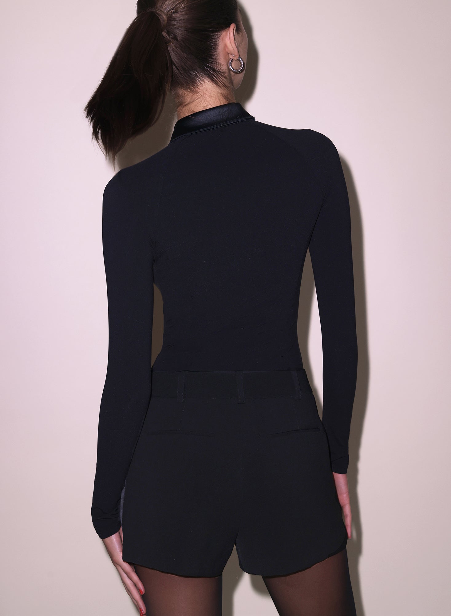 Tuxedo Short Back View