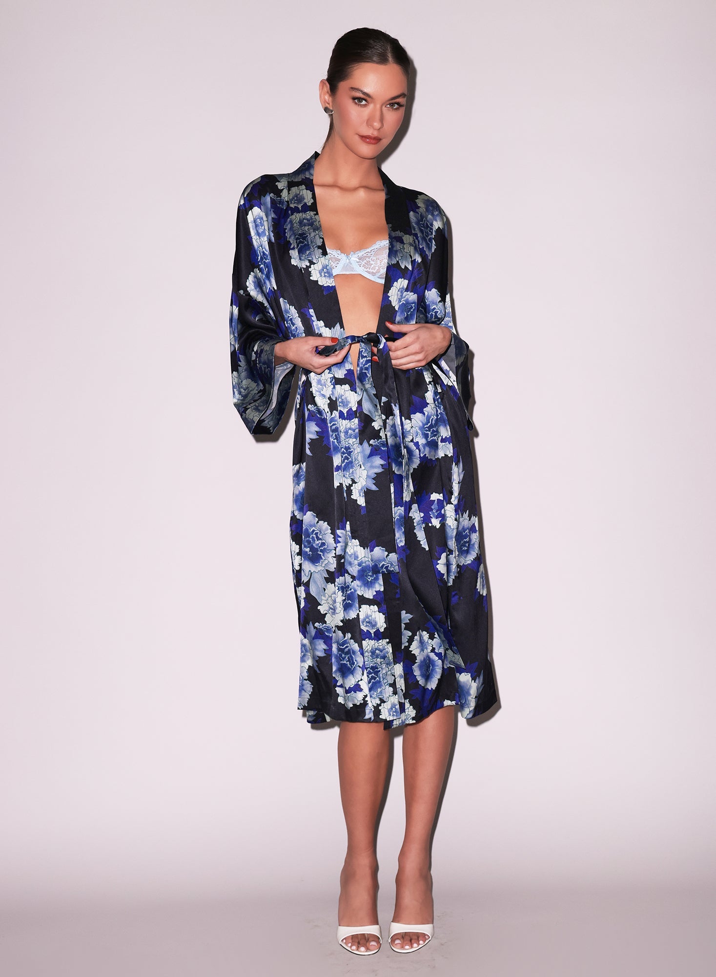 Unisex Silk Kimono