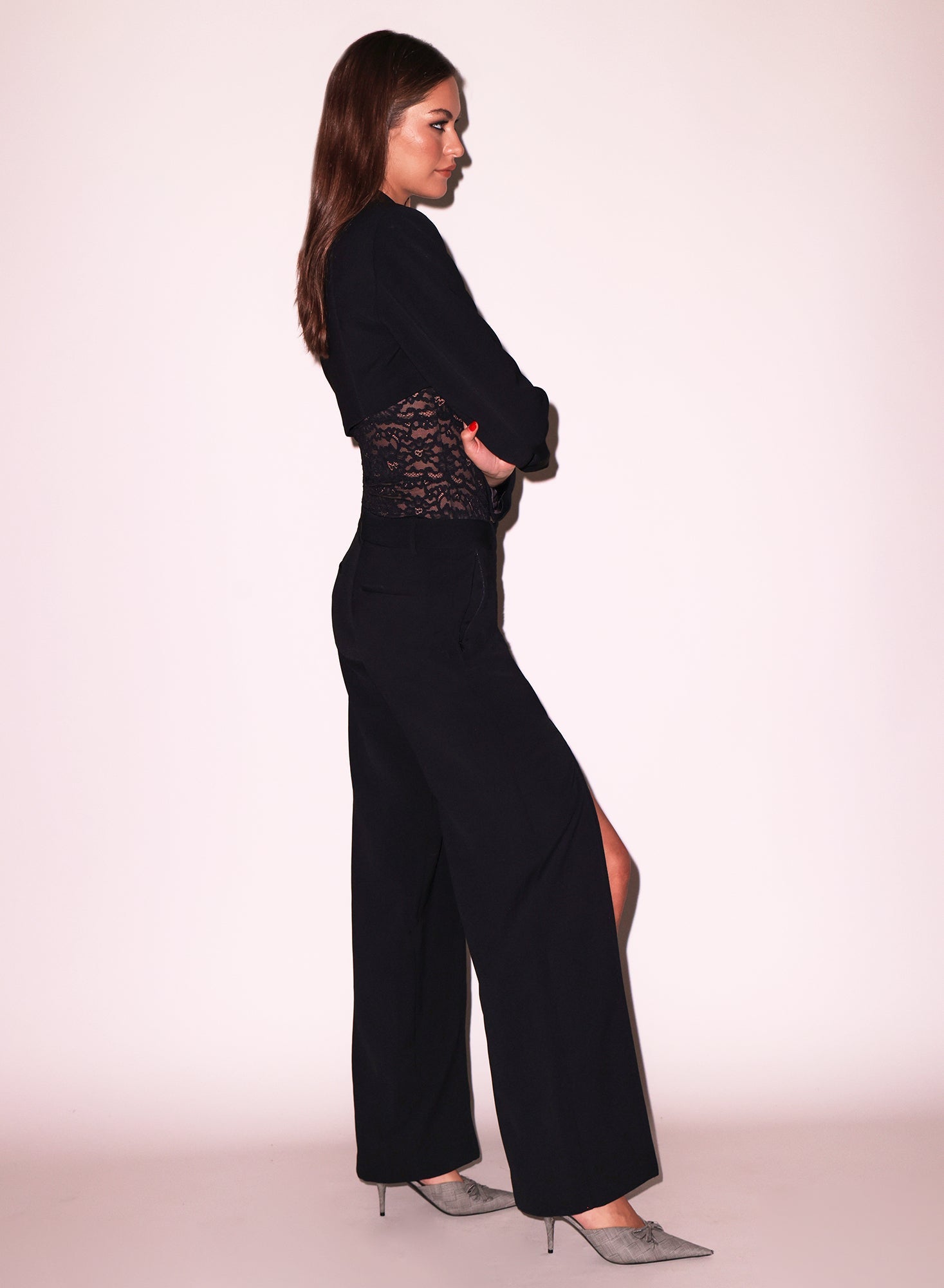 Zipper Pant Side View