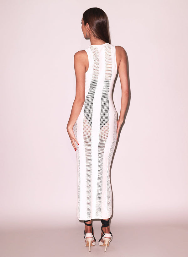 Lait de coco - Simone Maxi Dress | Fleur du Mal - DEMO
