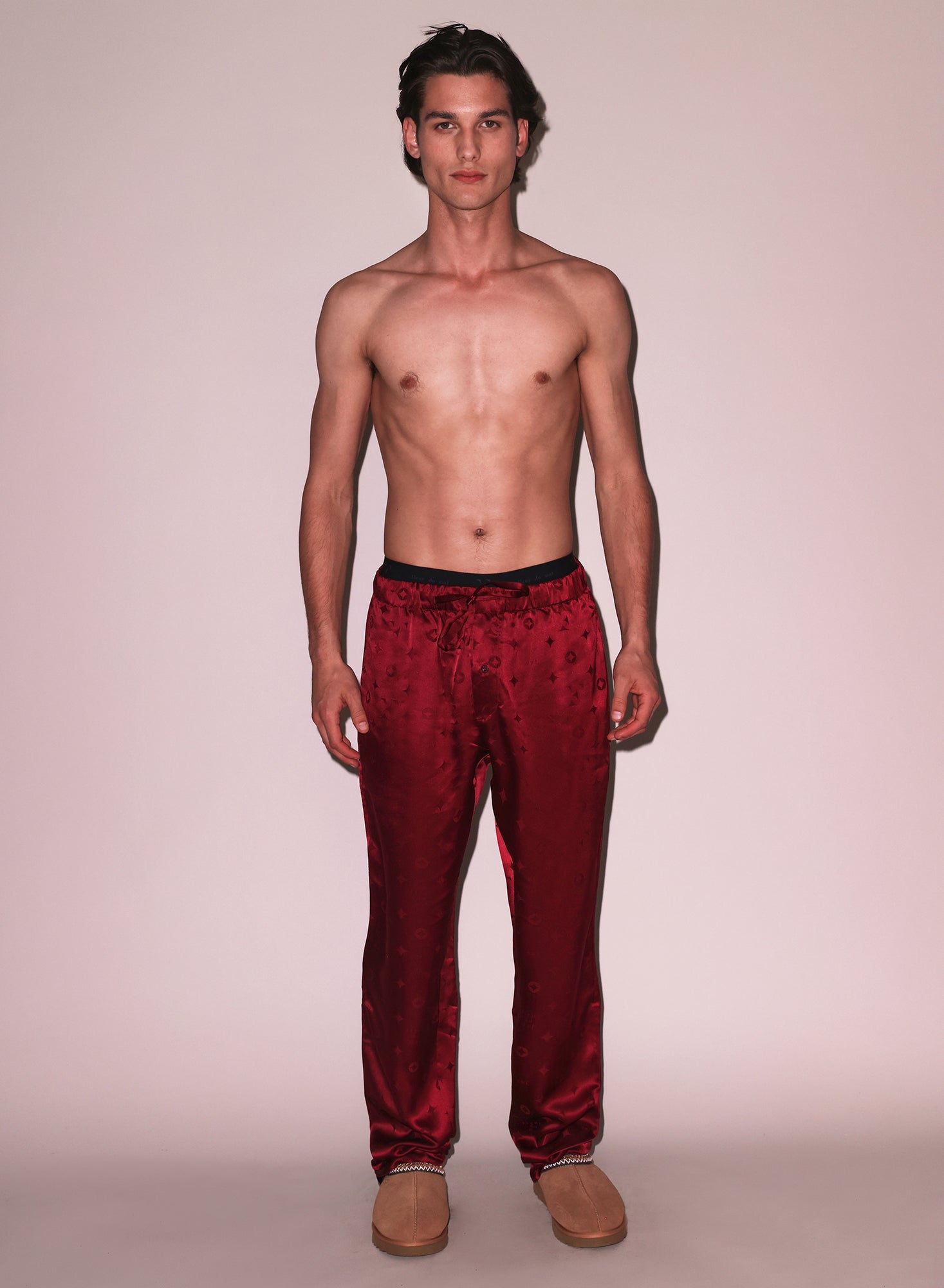 Silk Jacquard PJ Pant