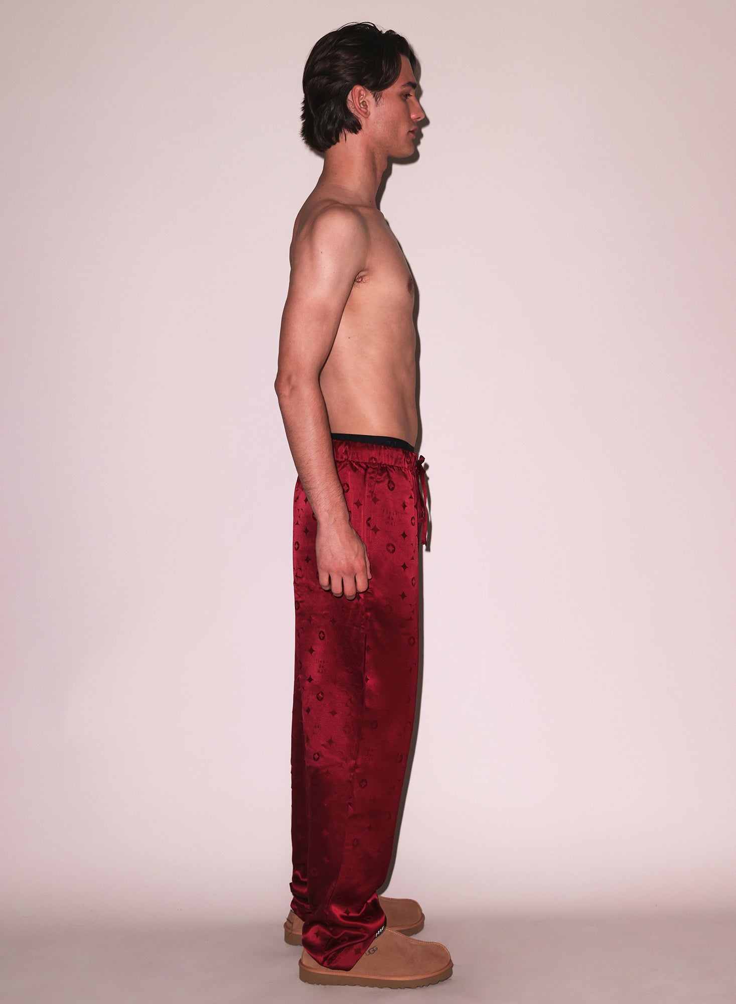 Silk Jacquard PJ Pant