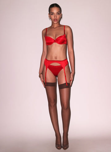 Rouge - Luxe Thong | Fleur du Mal - DEMO