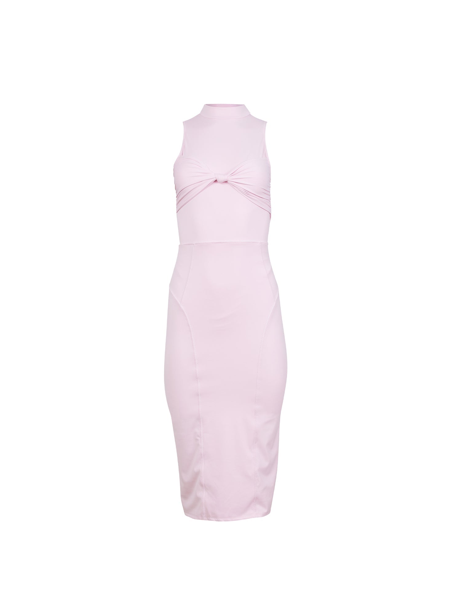 Sleek Jersey Knot Dress