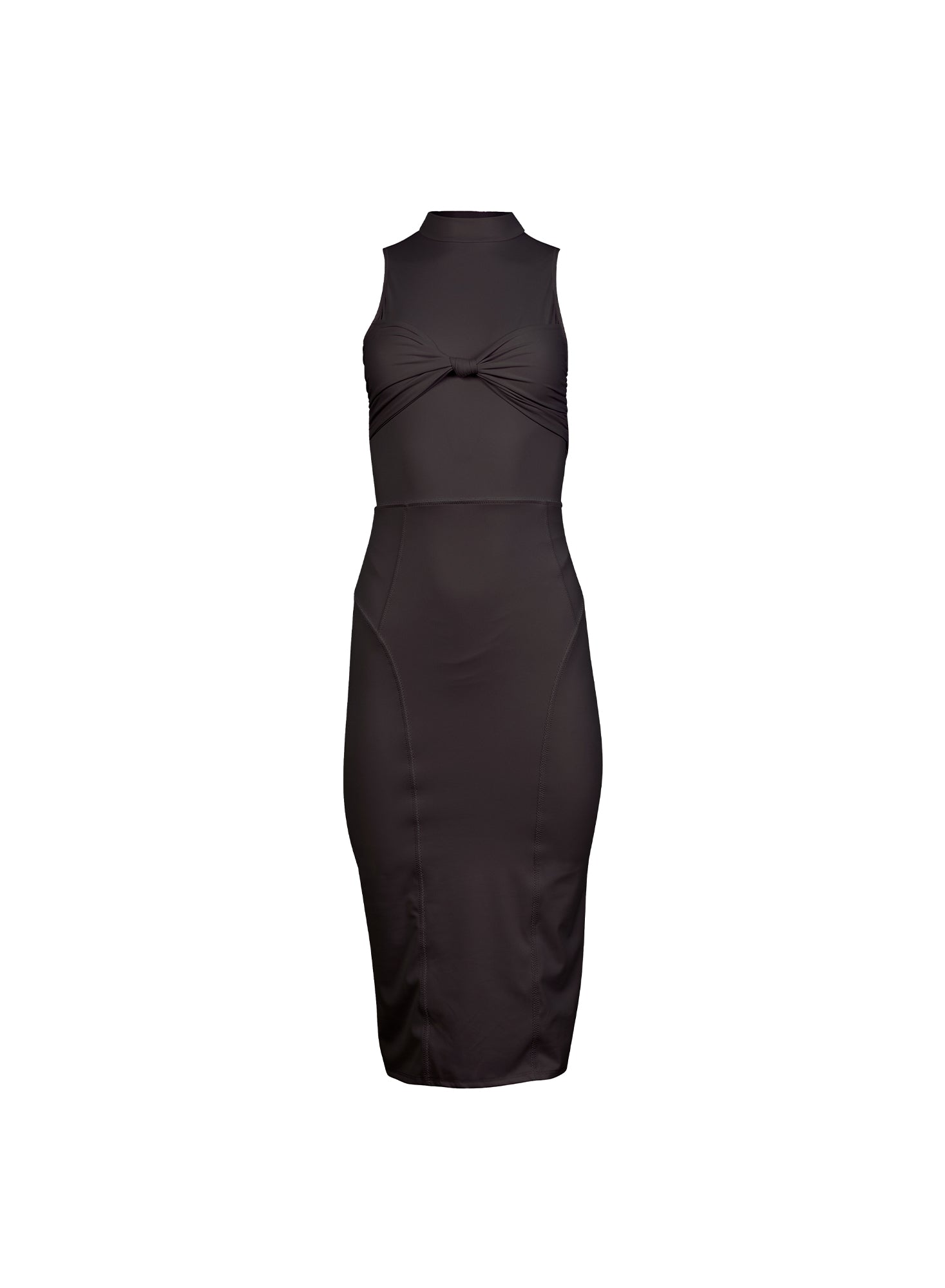 Sleek Jersey Knot Dress