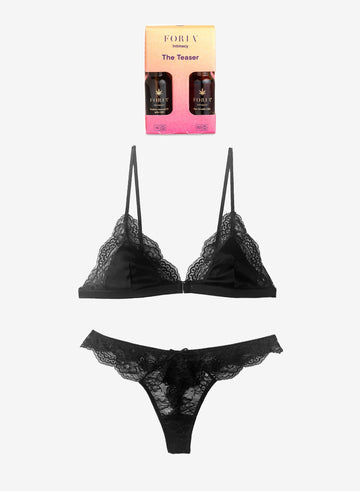 Black - Naomi Teaser Gift Set | Fleur du Mal - DEMO