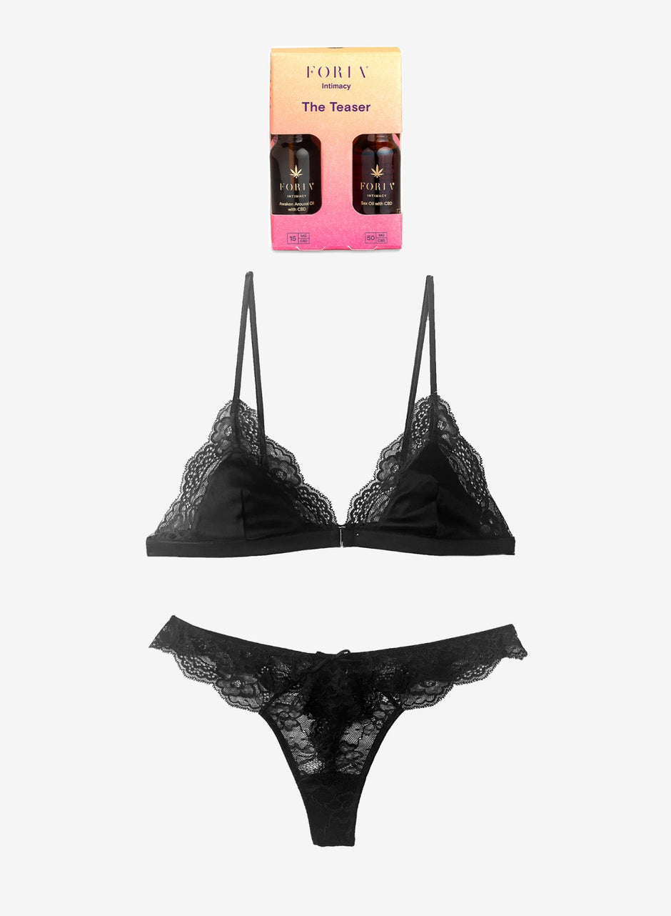 Black - Naomi Teaser Gift Set | Fleur du Mal - DEMO