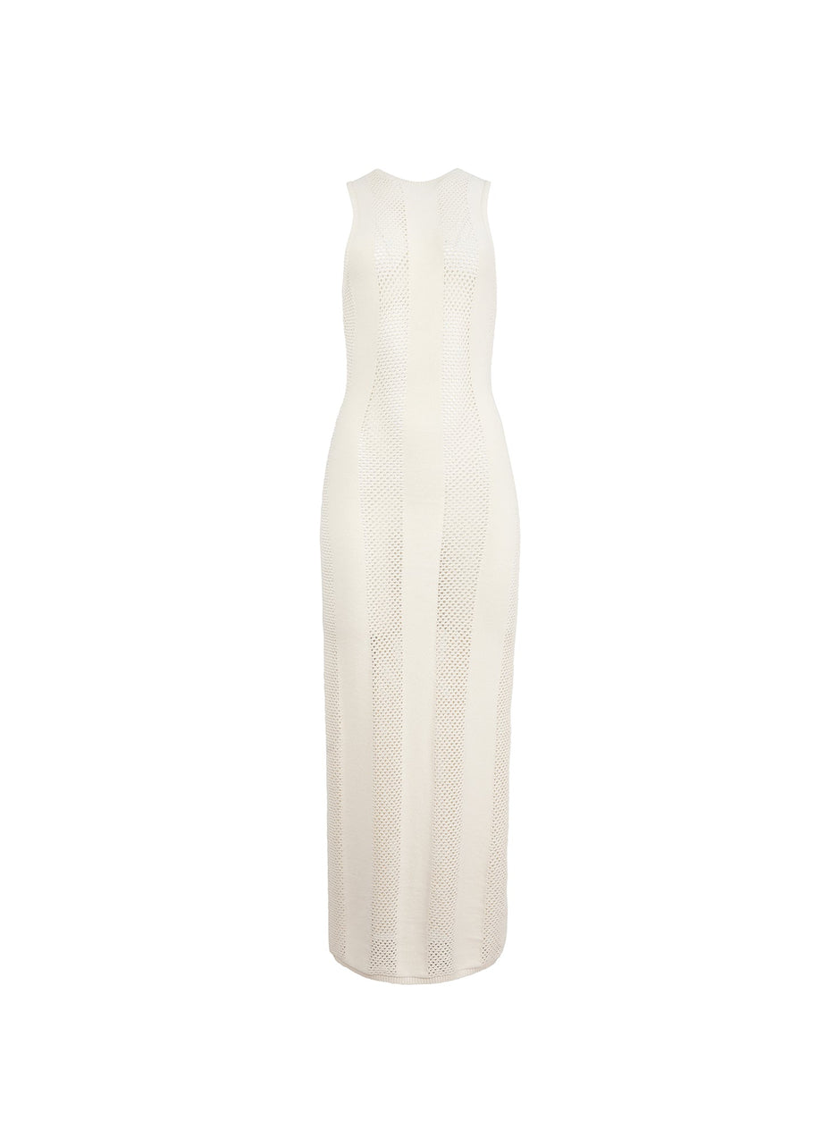 Lait de coco - Simone Maxi Dress | Fleur du Mal - DEMO