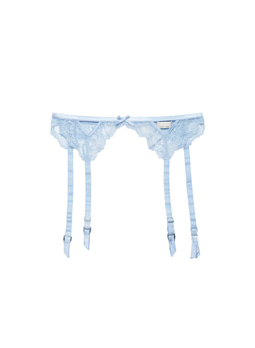 Forget me not - Bianca Lace Garter Belt | Fleur du Mal - DEMO