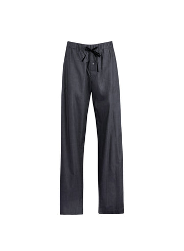 Black smoke - Poplin PJ Pant | Fleur du Mal - DEMO