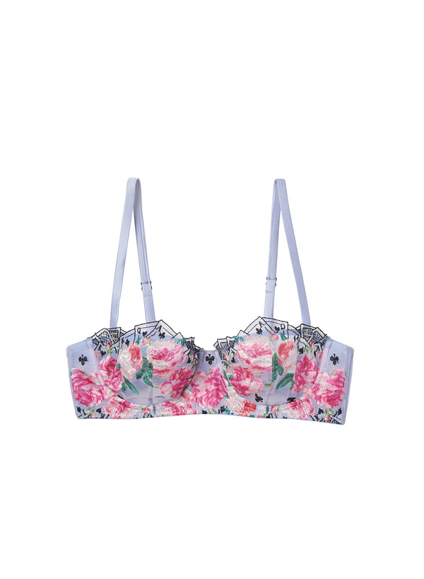Pastel sky - Card Embroidery Balconette | Fleur du Mal - DEMO