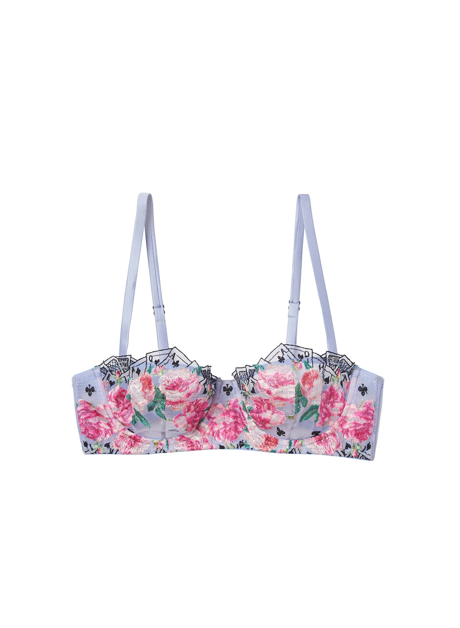 Pastel sky - Card Embroidery Balconette | Fleur du Mal - DEMO