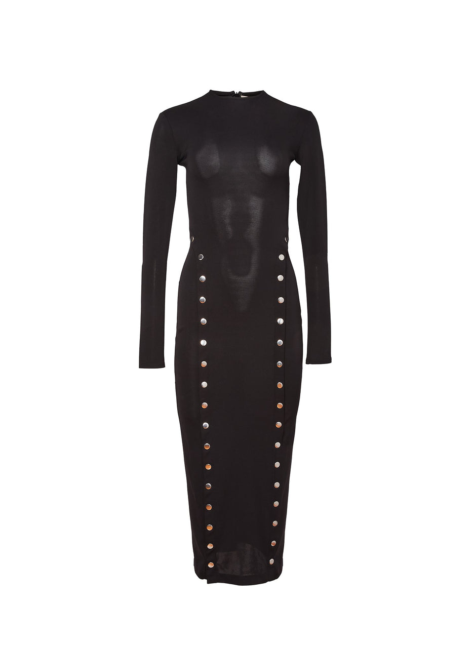 Black - Undo Me Dress | Fleur du Mal - DEMO