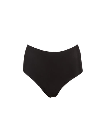 Black - Le Stretch Micro High Waist Brief | Fleur du Mal - DEMO