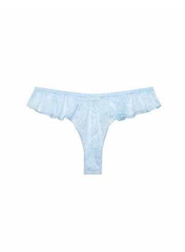 Forget me not - Jasmine Lace Flutter Panty | Fleur du Mal - DEMO