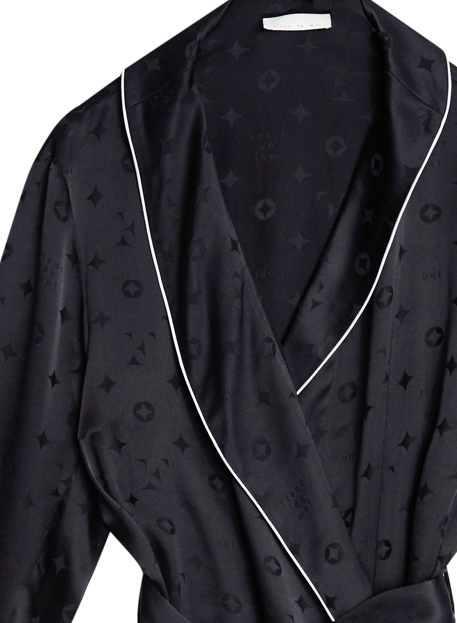 Silk Jacquard Robe