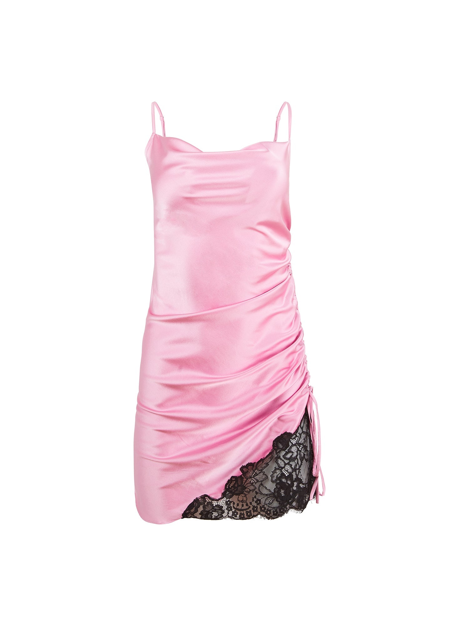 Silk Ruched Dress