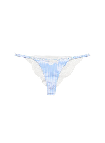 Stripe sky - Poplin Lace Cheeky | Fleur du Mal - DEMO