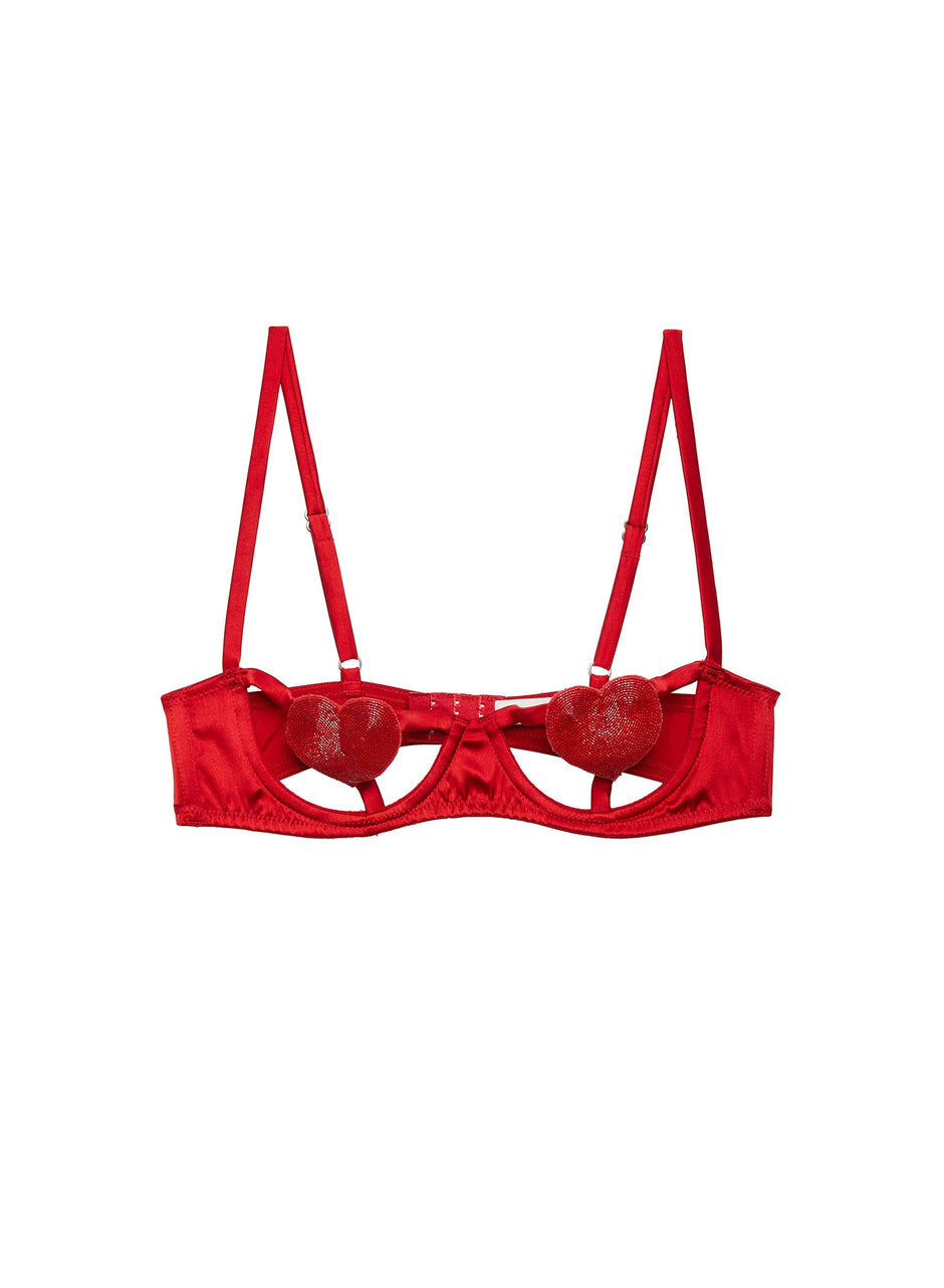 Rouge - Queen of Hearts Balconette | Fleur du Mal - DEMO