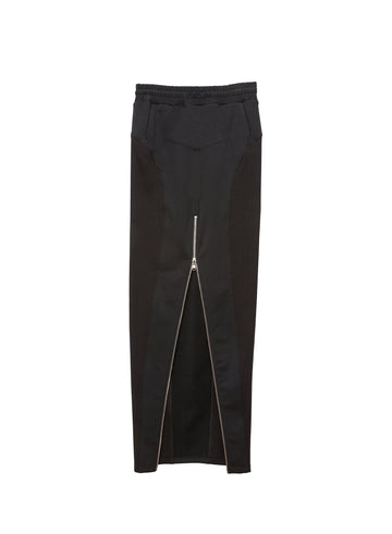 Black - Unzip Me Maxi Skirt | Fleur du Mal - DEMO