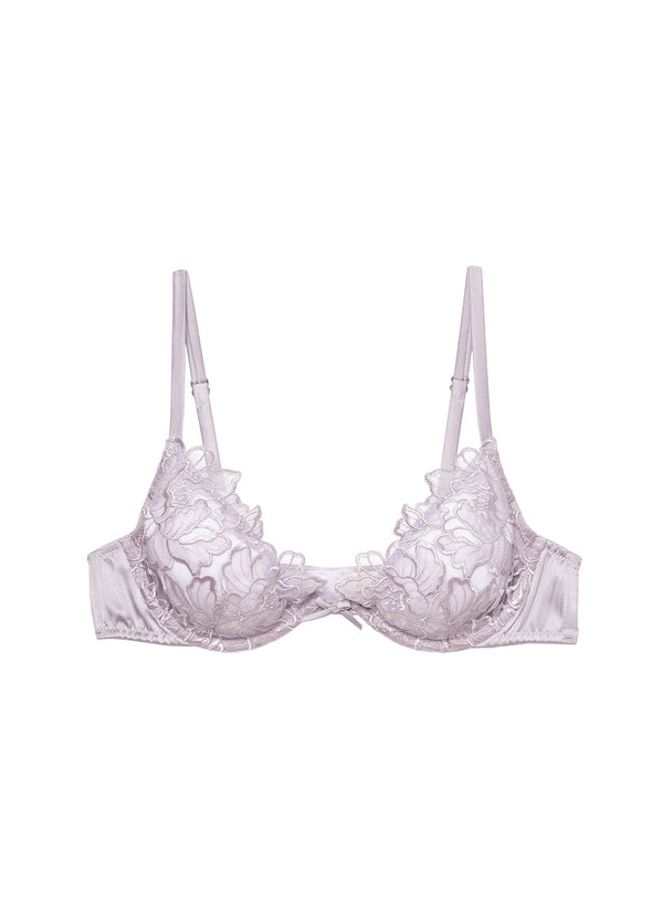 Thistle - Whitney Embroidery Demi Bra | Fleur du Mal - DEMO