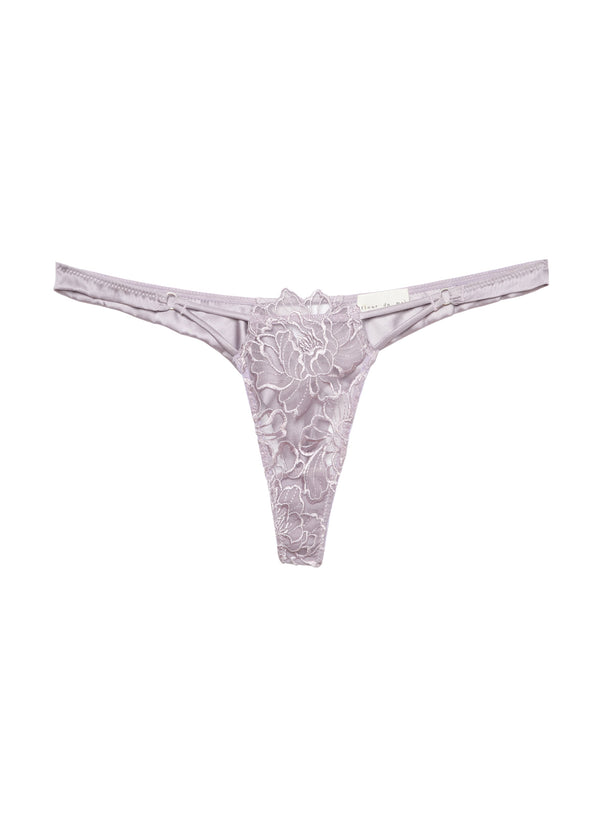 Thistle - Whitney Embroidery Thong | Fleur du Mal - DEMO