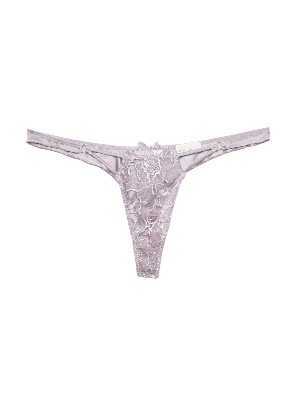 Thistle - Whitney Embroidery Thong | Fleur du Mal - DEMO
