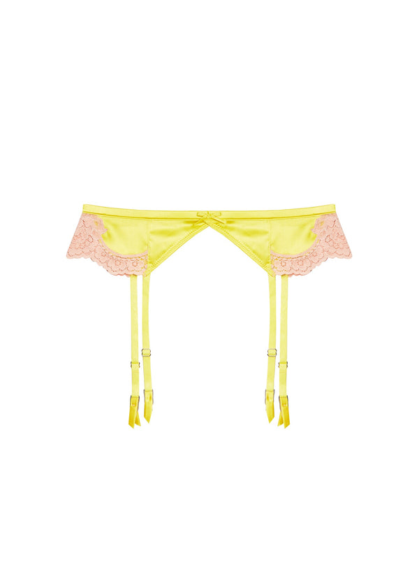 Zest - James Lace Garter Belt | Fleur du Mal - DEMO
