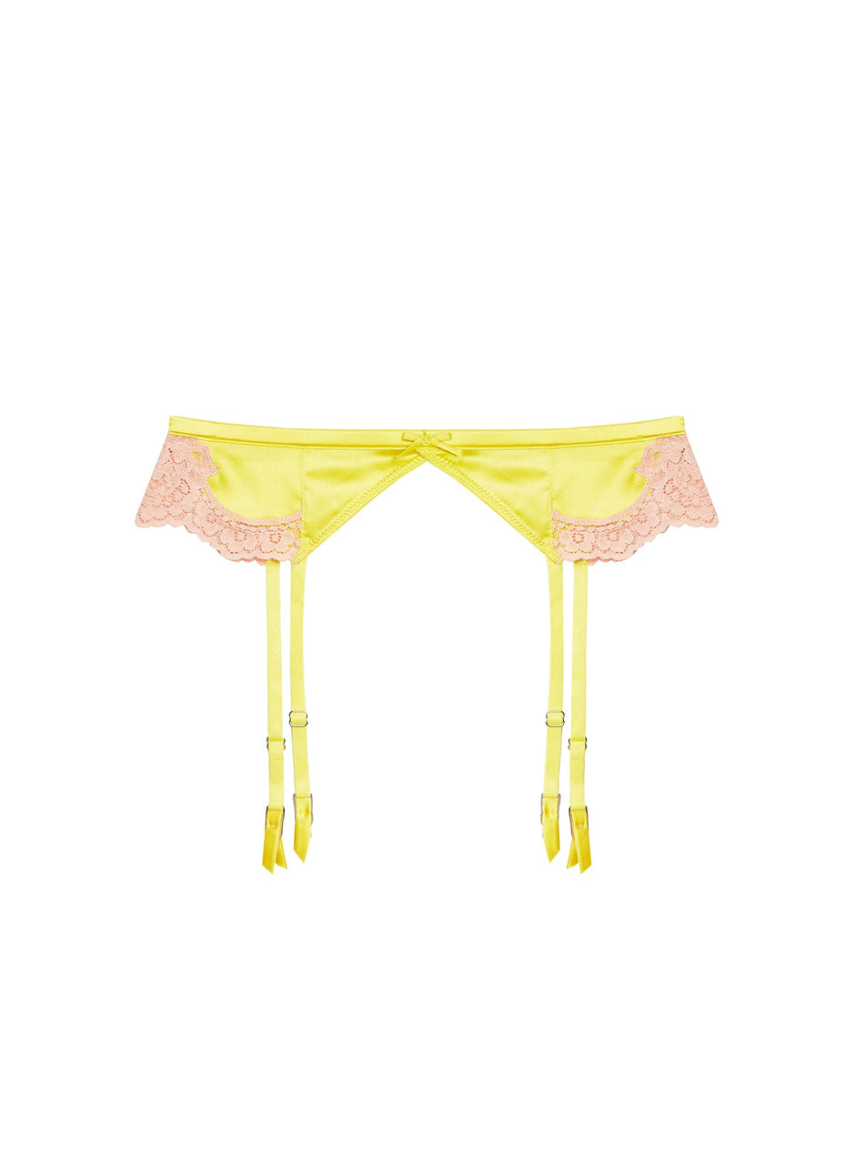 Zest - James Lace Garter Belt | Fleur du Mal - DEMO