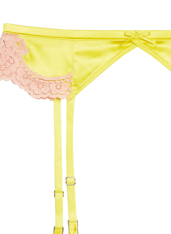 Zest - James Lace Garter Belt | Fleur du Mal - DEMO