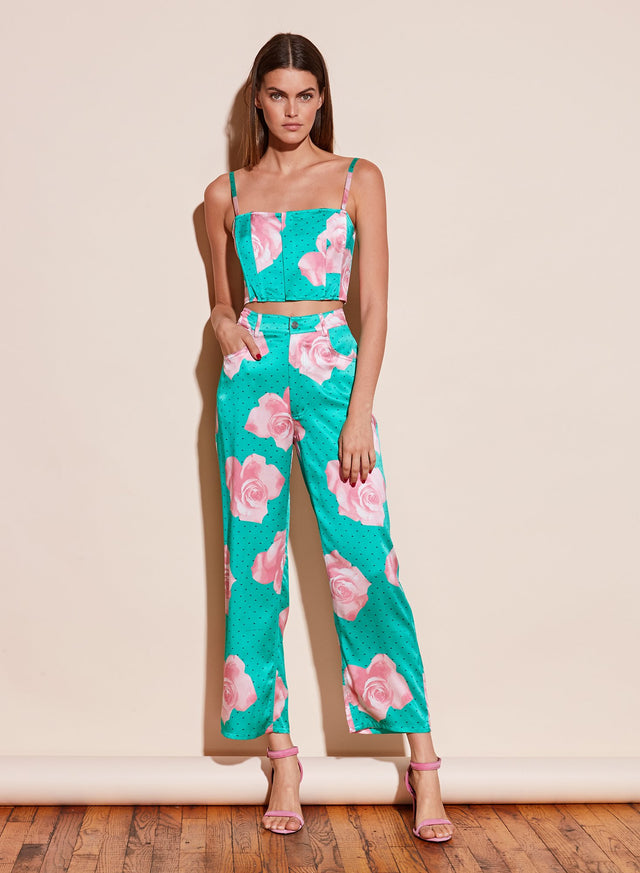 Mega rose - Silk Jeans | Fleur du Mal - DEMO