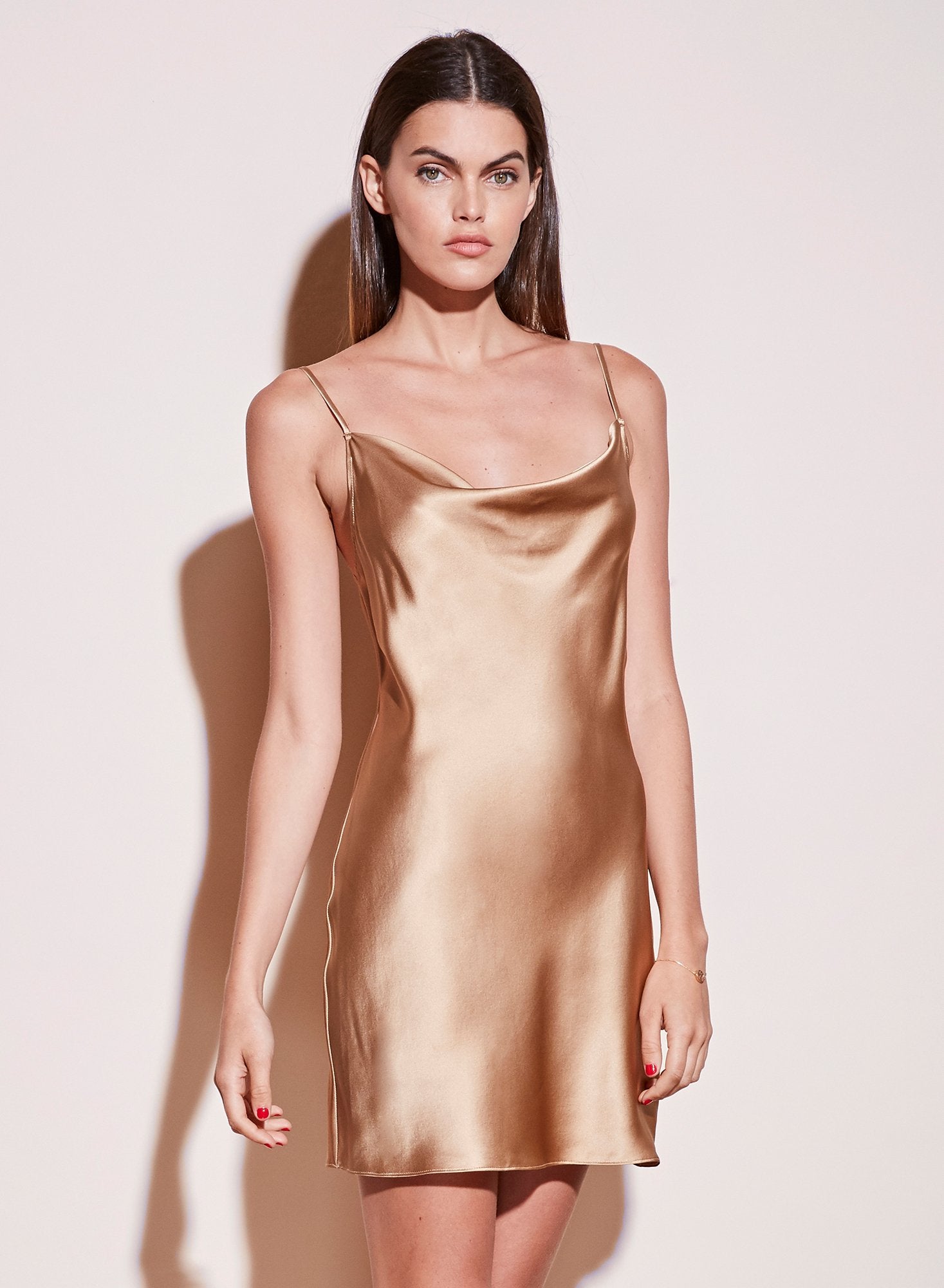 Short Cowl Neck Slip