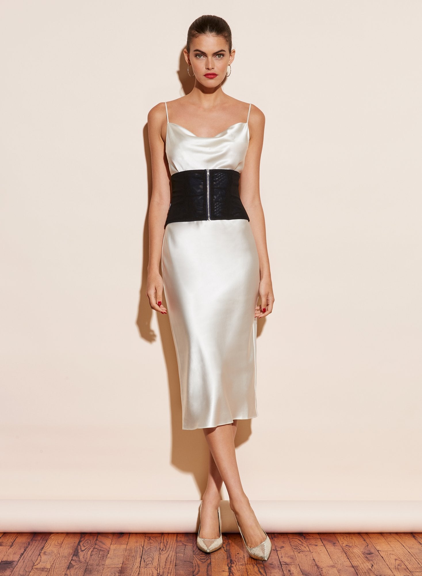 Cowl Neck Slip Dress