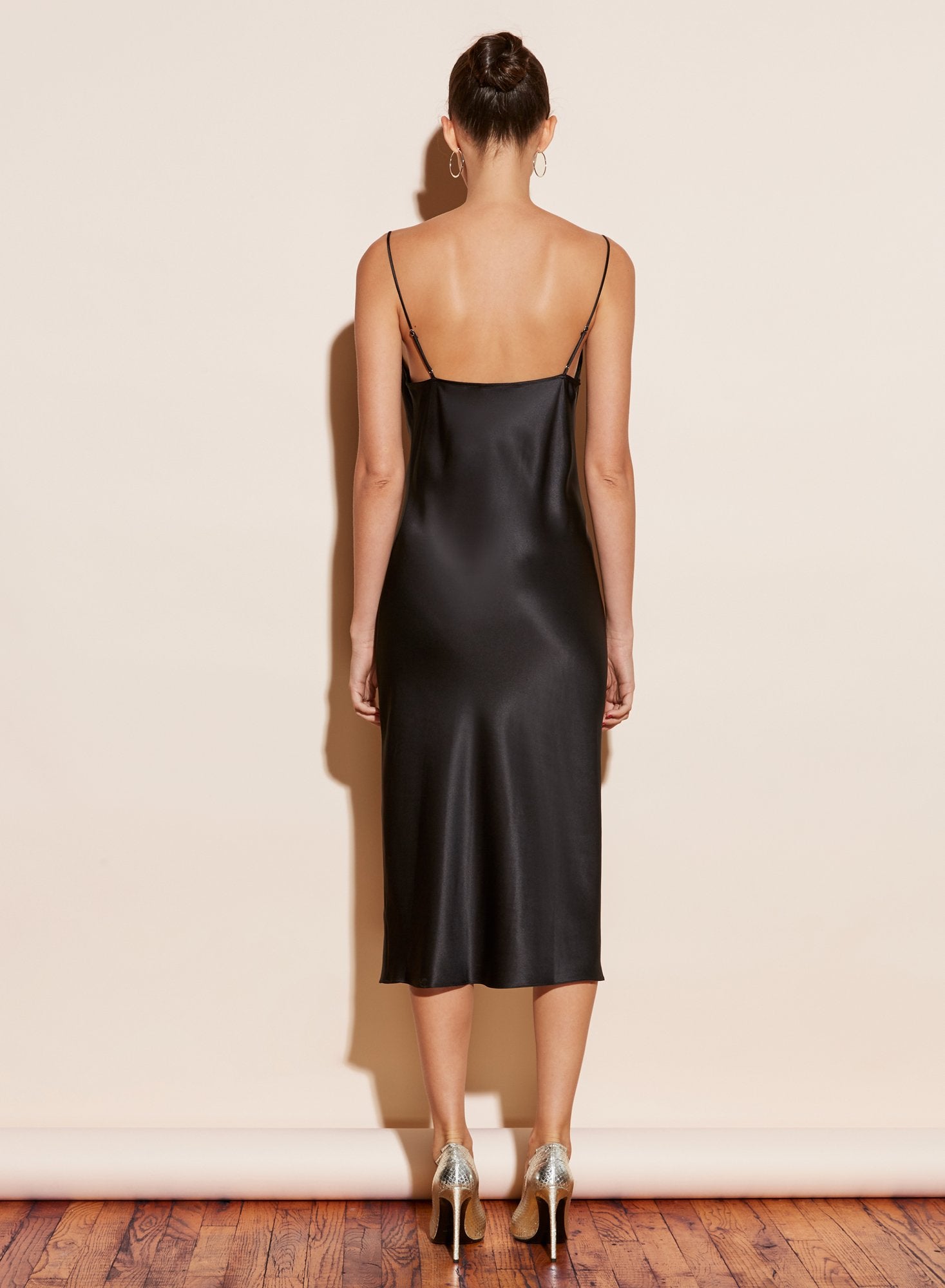Cowl Neck Slip Dress