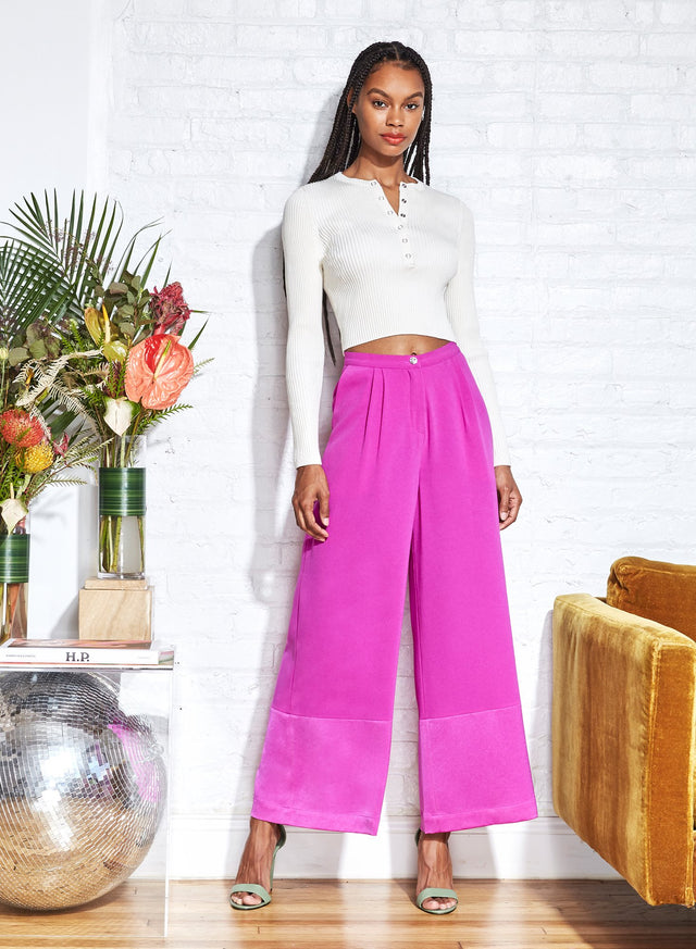 Passion - Pleated Pant | Fleur du Mal - DEMO