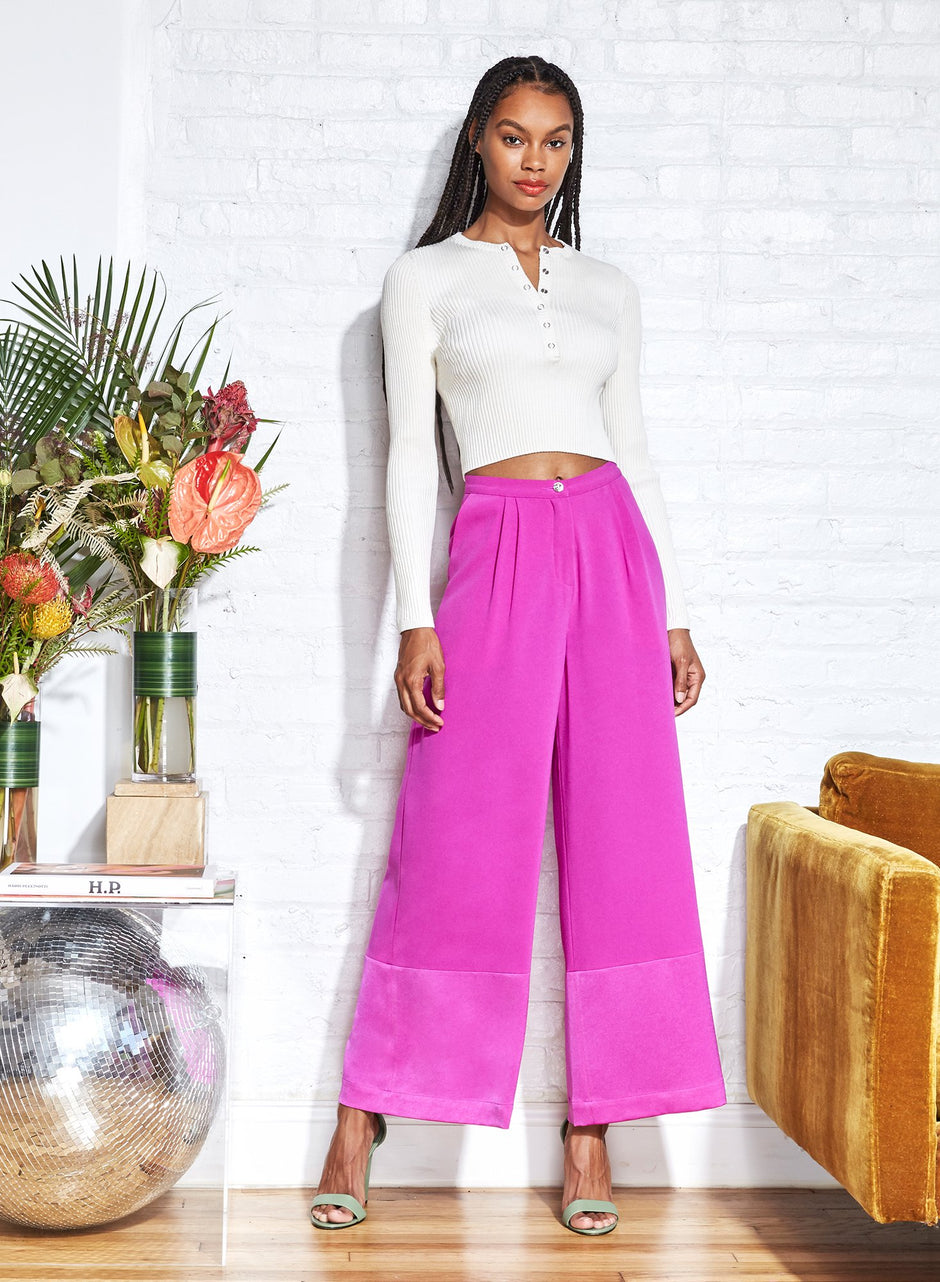 Passion - Pleated Pant | Fleur du Mal - DEMO