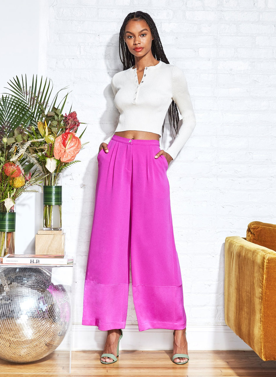 Passion - Pleated Pant | Fleur du Mal - DEMO