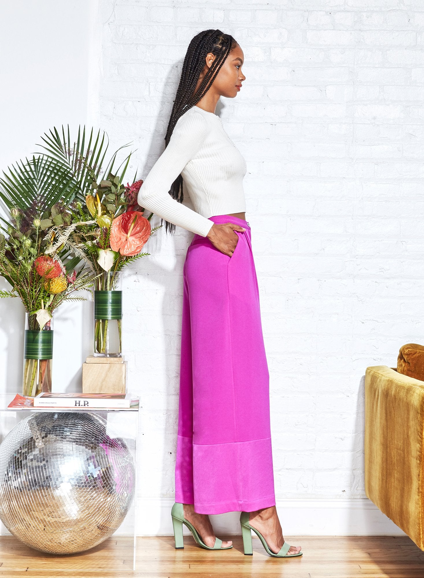 Pleated Pant