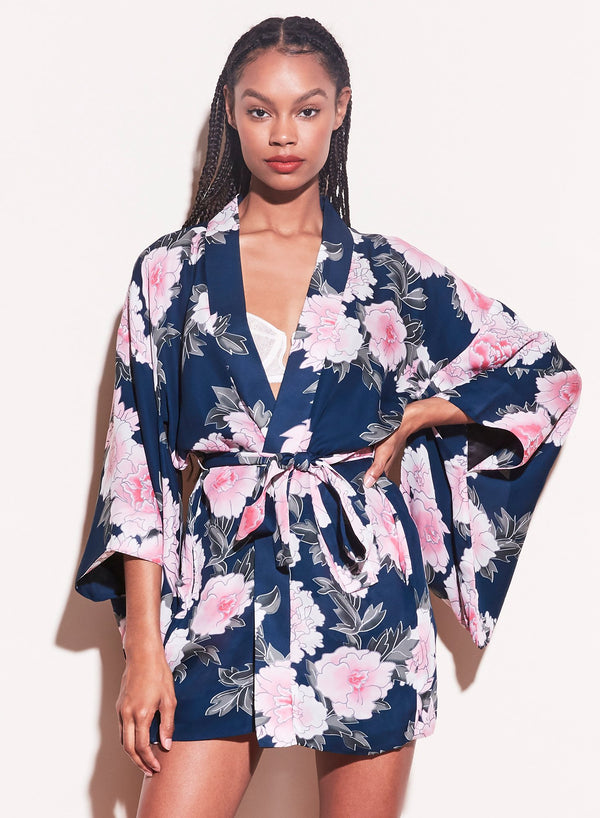 Teal - Haori Kimono | Fleur du Mal - DEMO