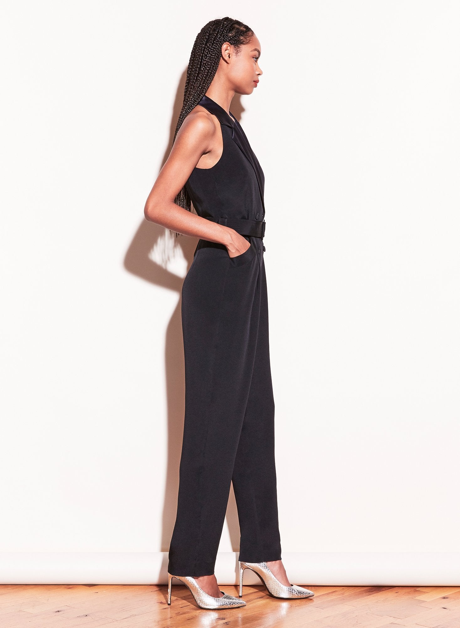 Tuxedo Jumpsuit