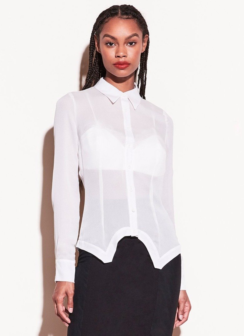 Garter Shirt with Bralette