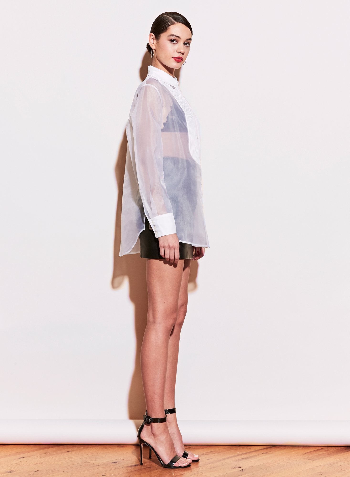 Pintuck Tuxedo Shirt