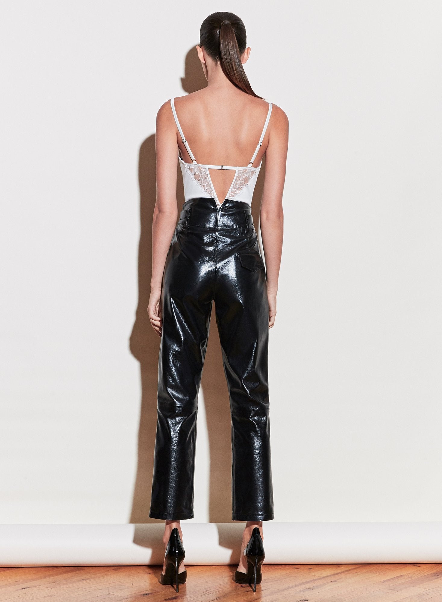 Patent V-Yoke Pant