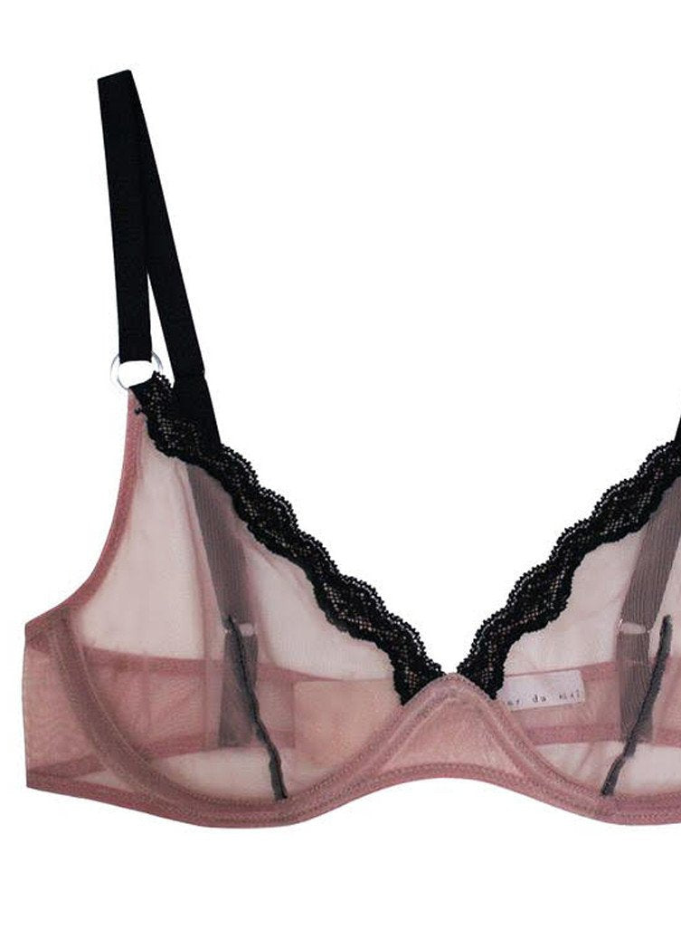 Sheer Tulle Demi Bra
