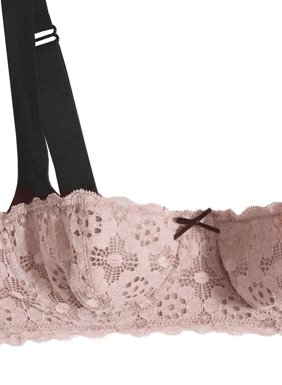 Crochet Lace Balconette Bra