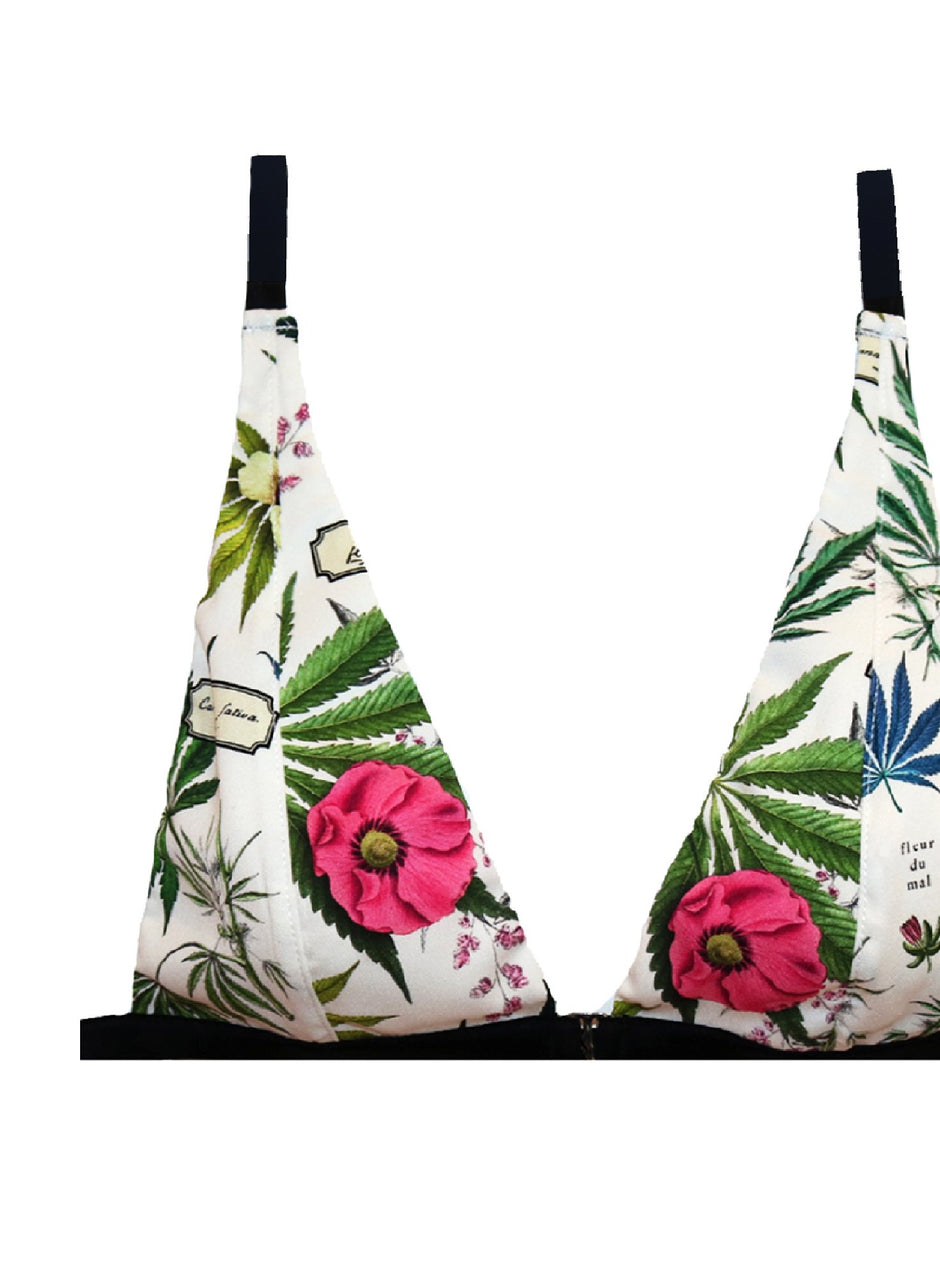 Fleur botanical - Georgette Built Up Bra | Fleur du Mal - DEMO