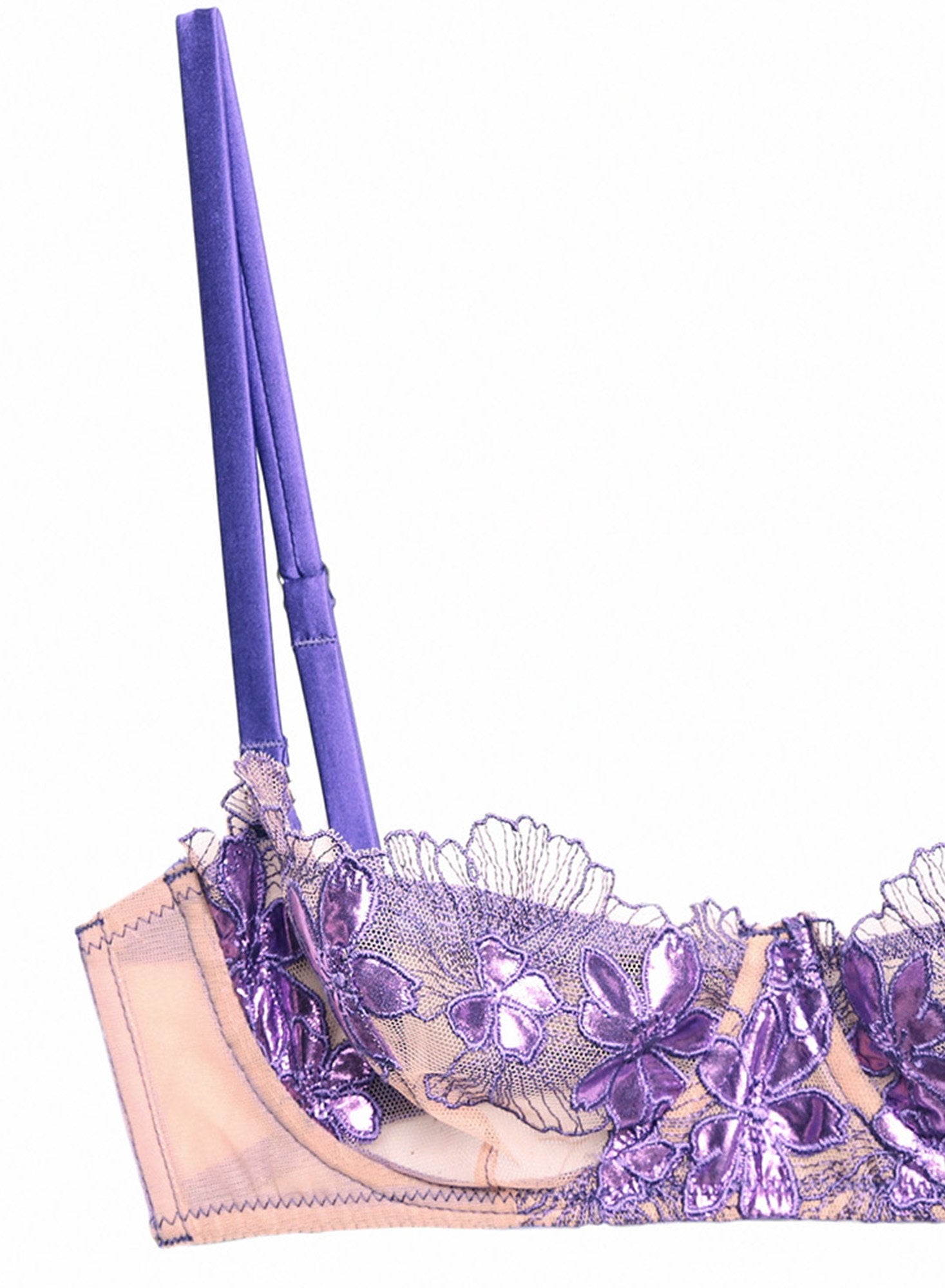 Violet Balconette Bra