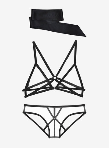 Black - Bondage Gift Set | Fleur du Mal - DEMO