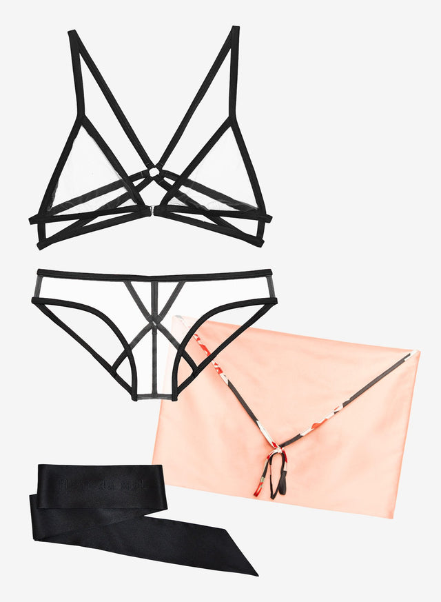 Black - Bondage Gift Set | Fleur du Mal - DEMO